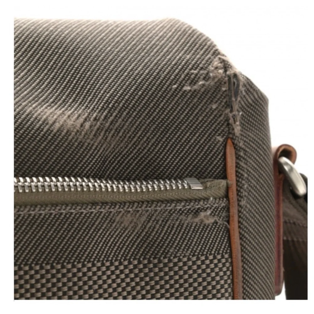 Louis Vuitton Damier Geant Terre Messenger Bag, Canvas Laptop Bag, Authentic